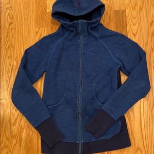 Lululemon blue scuba hoodie